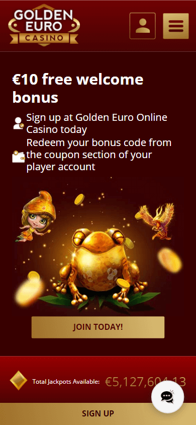 Golden Euro Casino Mobile screenshot